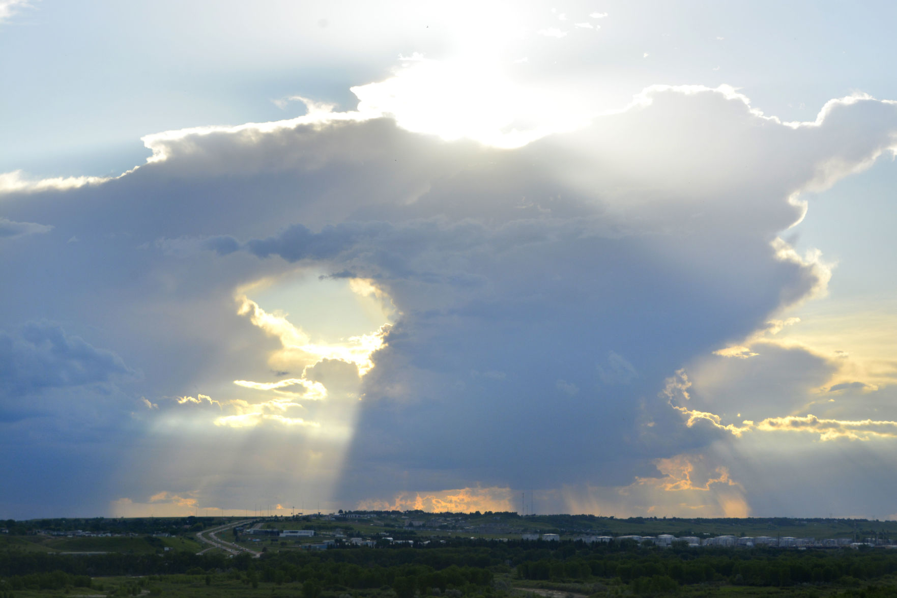 Storm clouds